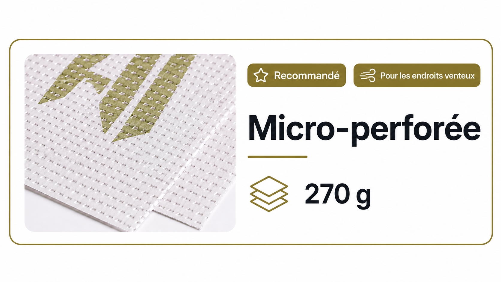 Micro-perforée