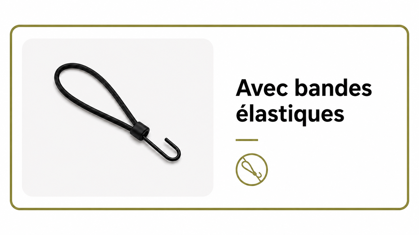 avec bande elastique