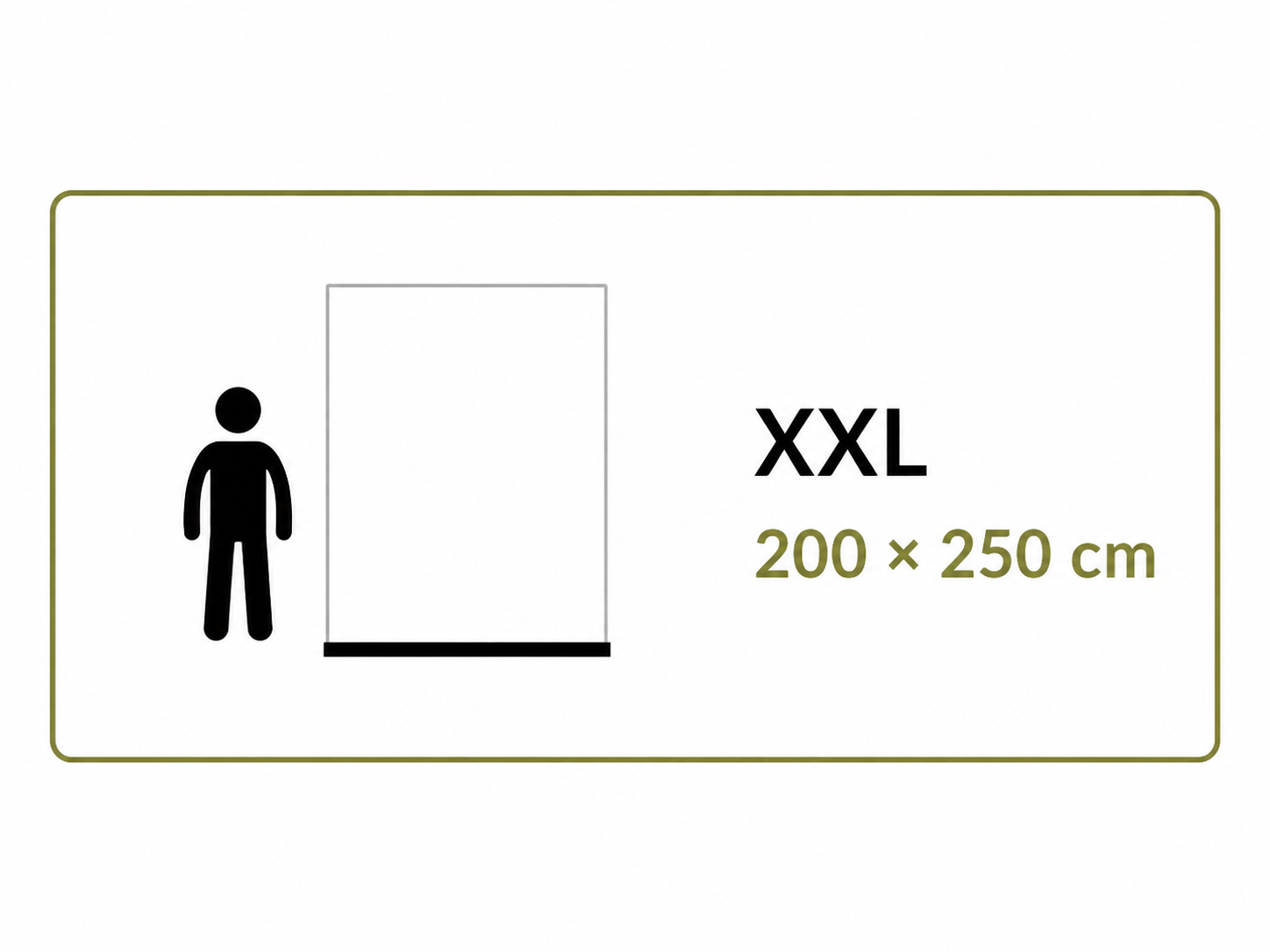 200 x 250 cm