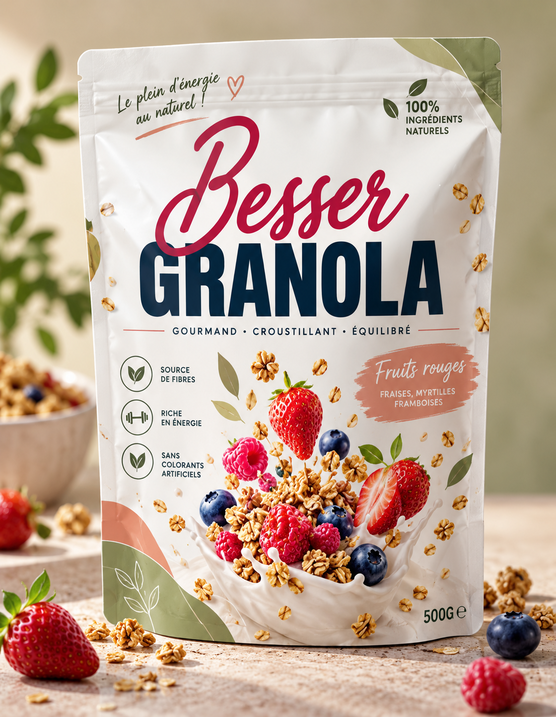 Sachets d’emballage alimentaire