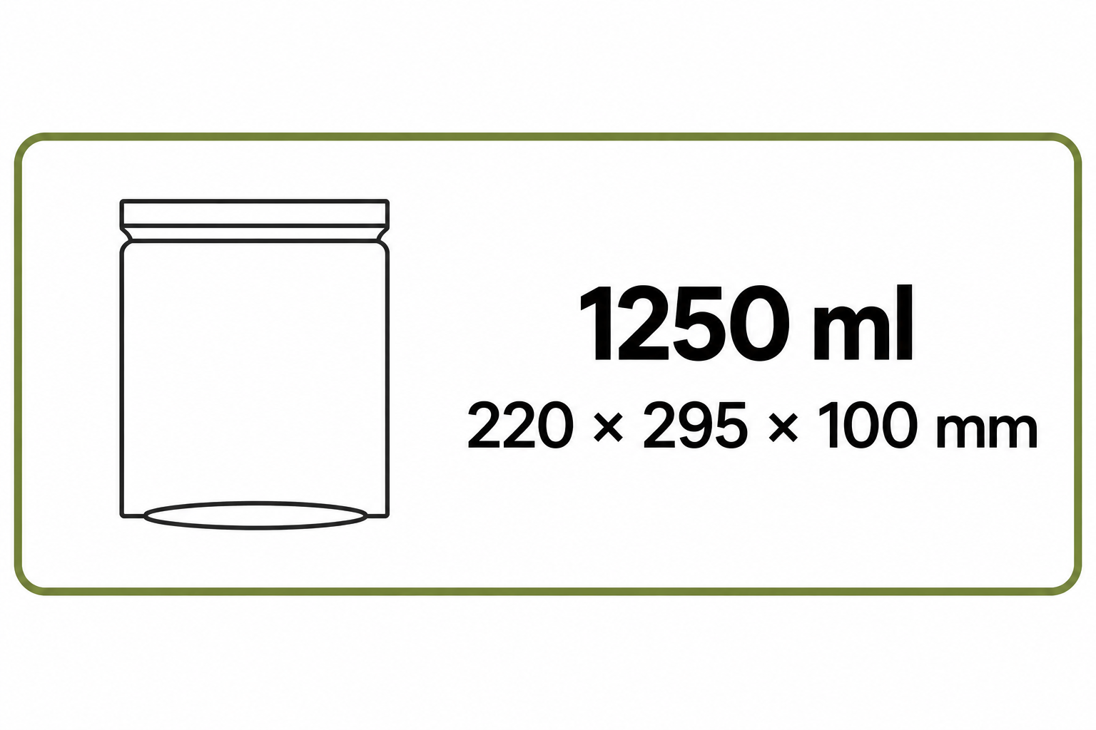 1250 ml