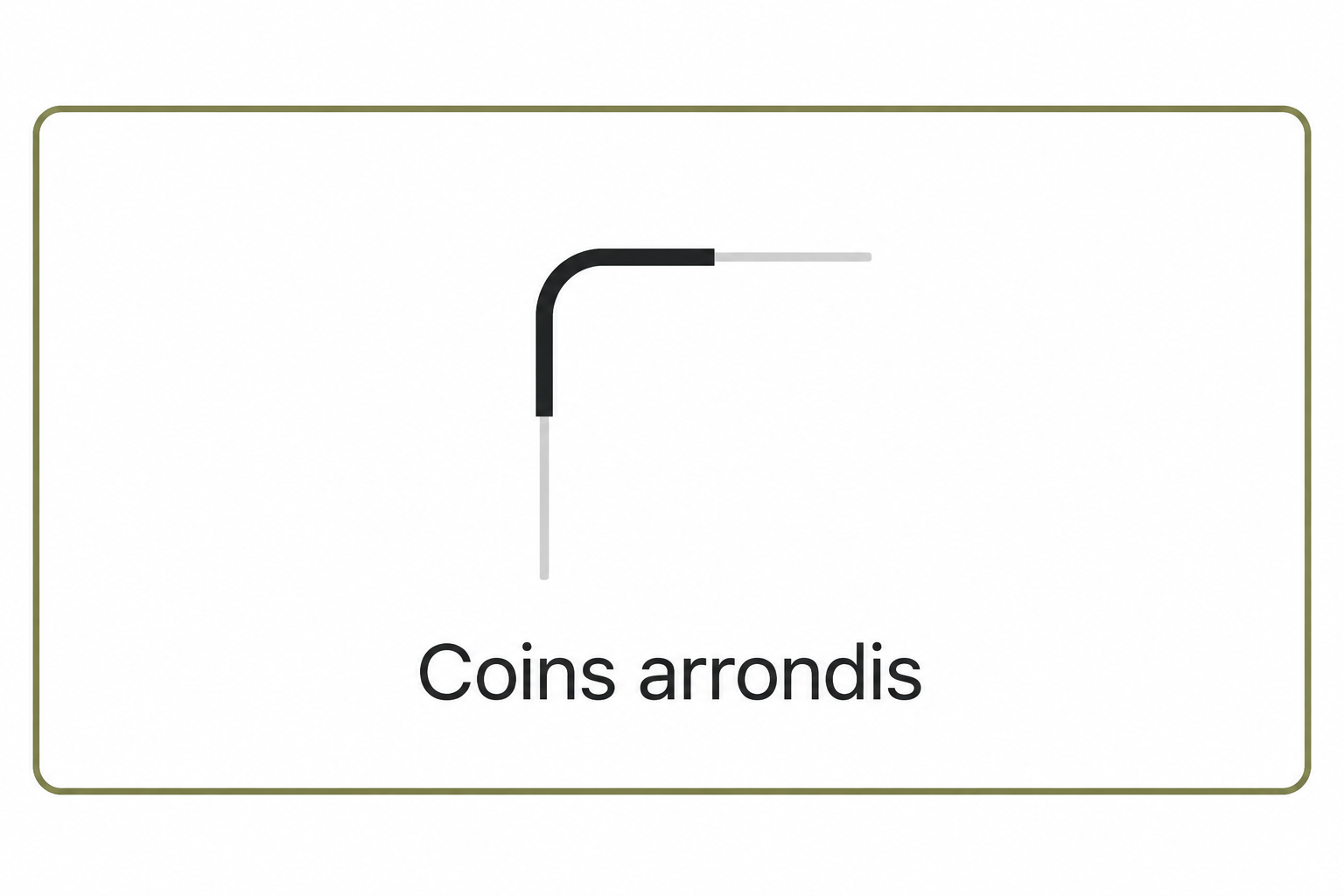 Coins arrondis