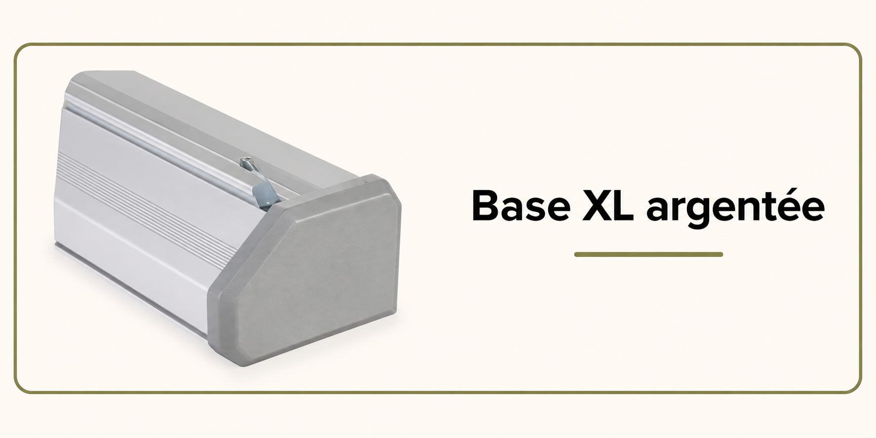 Base Xl argentée