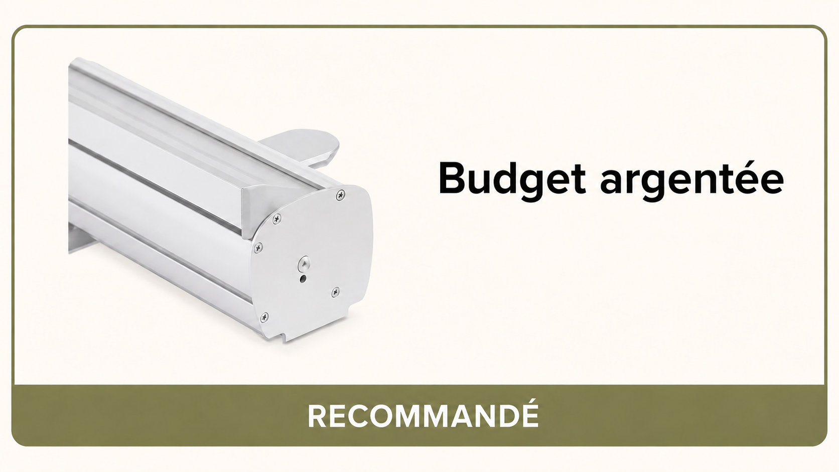 Budget argentée