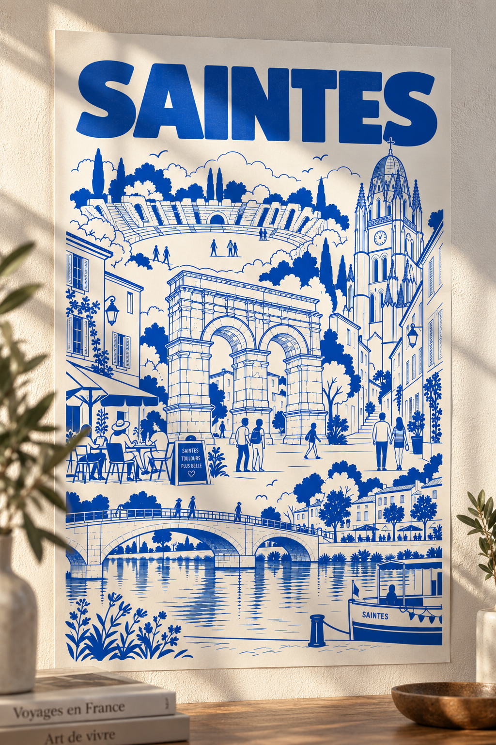 affiche Saintes