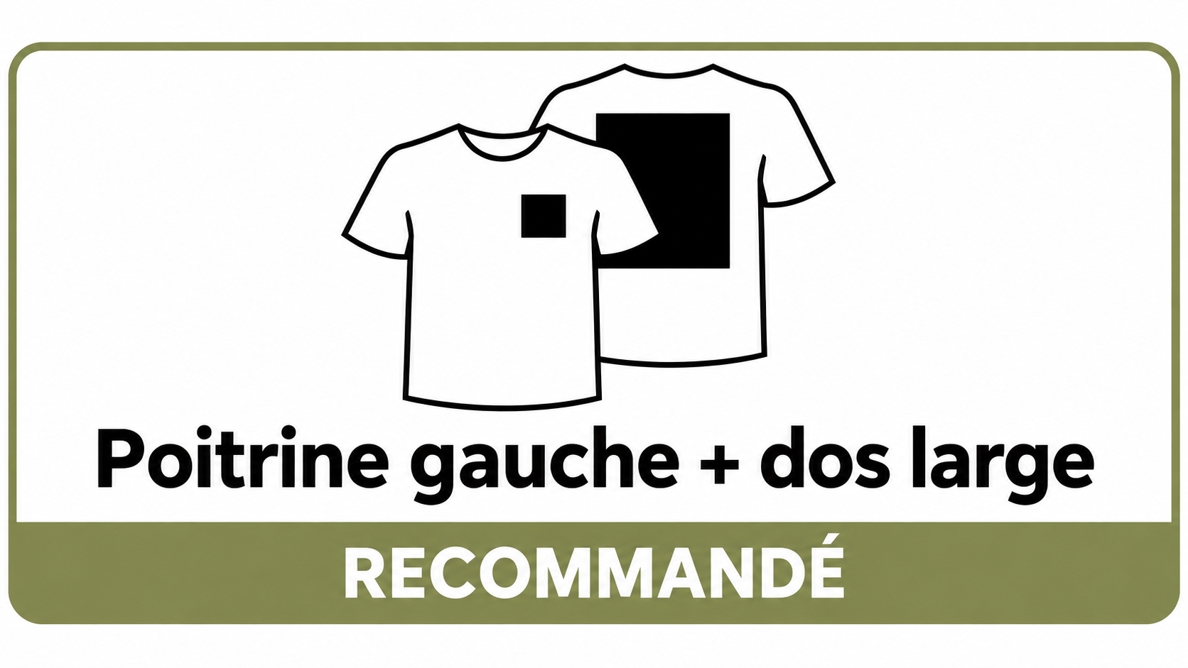poitrine gauche et dos large